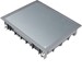 Vloercontactdoos Electraplan Hager Deksel E09 200x253mm grijs voor 5mm vloerafdekking VDE09057011